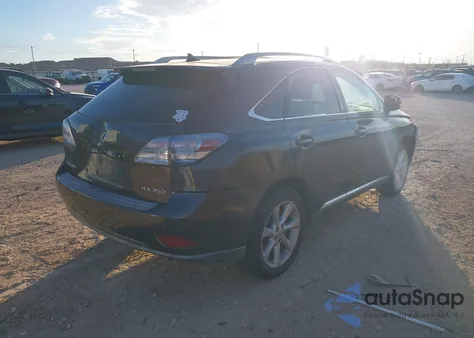 2010 Lexus Rx 350 from USA, damaged, VIN 2T2ZK1BA5AC018221